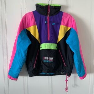 FERA Sun Snow Kids Colorful Puffer Jacket
